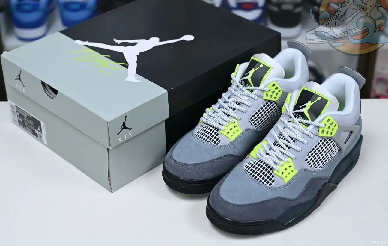 Air Jordan 4 Jordan retro se'95neon 0423